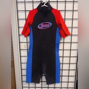 Stearns Youth Neoprene Bodysuit Diving Swimming Shorty Wetsuit Sz 04 Large